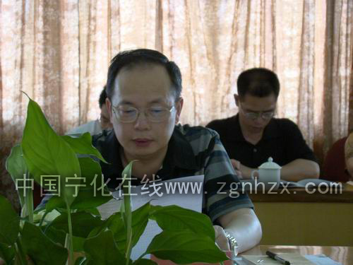 省委第三指導檢查組蒞寧檢查指導