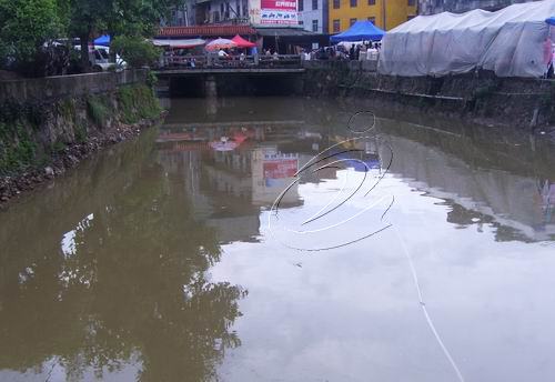 標本兼治使曹坊鄉的集鎮變美了