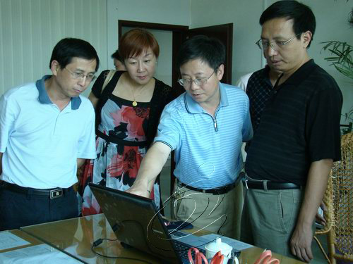 市委宣傳部外宣科到本網調研