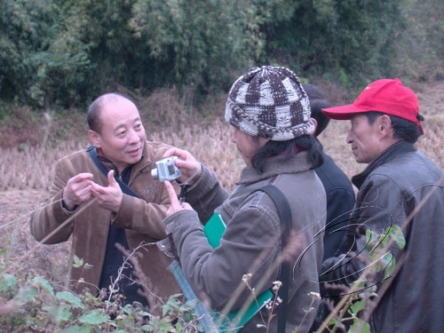 《紅色寧化1934》影片主創(chuàng)人員抵寧勘察拍攝地點(diǎn)