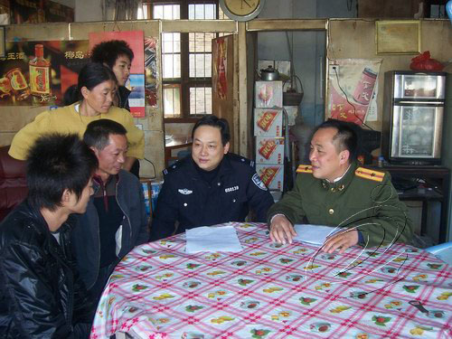 安樂鄉走訪應征青年家庭