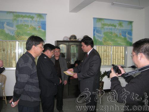 市畜牧水產局領導到寧化開展慰問活動