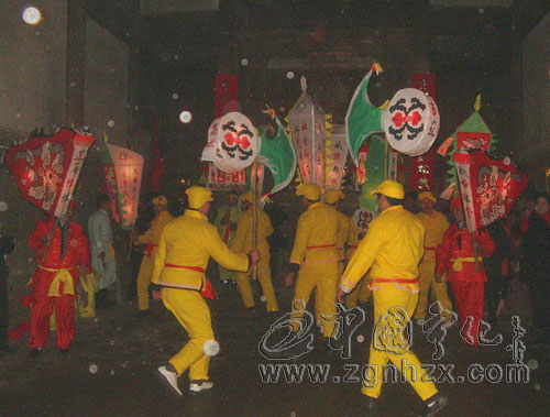 寧化：池氏“文武燈”  熱鬧賀新春