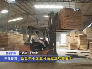 我縣中小企業可獲應急轉貸資金