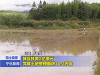 我縣投資2億多元完成土地整理面積10.3萬畝
