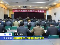 我縣部署2016年煙葉生產工作