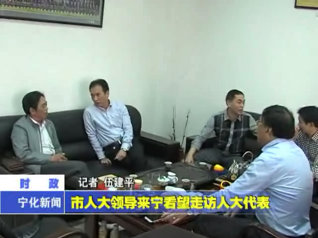 市人大領(lǐng)導(dǎo)來(lái)寧看望走訪人大代表