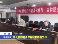 寧化縣部署今年林改和森防工作