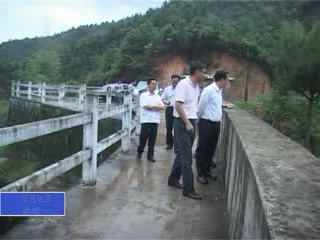 縣長呂國健檢查指導防汛防災工作