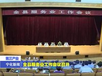 全縣服務(wù)業(yè)工作會(huì)議召開(kāi)