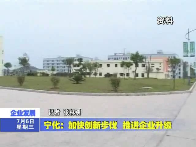 寧化：加快創(chuàng)新步伐 推進企業(yè)升級
