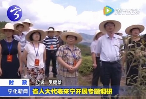 省人大代表來寧開展專題調研