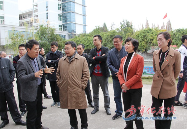 教育部綜合改革司副司長彭斌柏來寧化調研