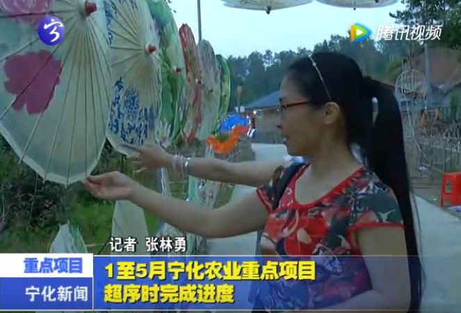1至5月寧化農業重點項目超序時完成進度