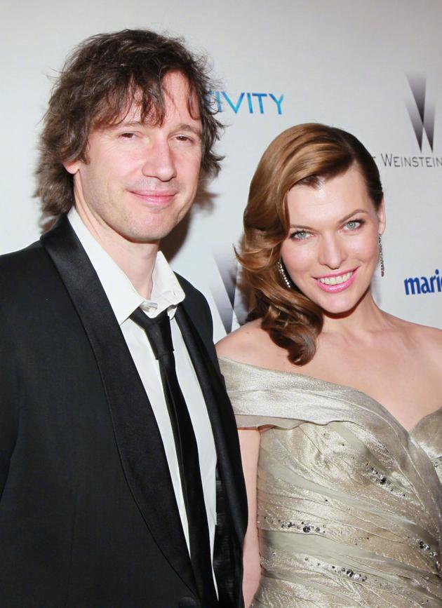 米拉·喬沃維奇和保羅·安德森夫妻