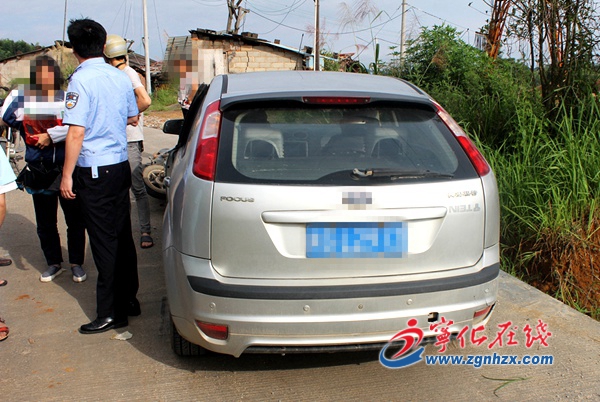 高考考生車禍受傷，寧化交警出動送考