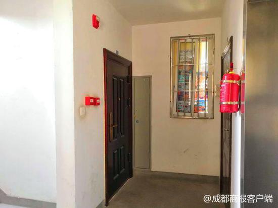 ▲古某家大門緊鎖