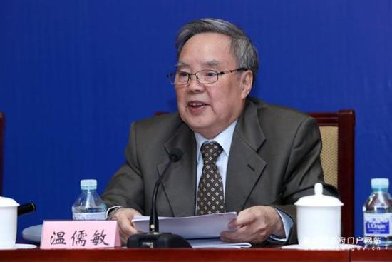 溫儒敏。 &nbsp;教育部政府門戶網站 資料圖