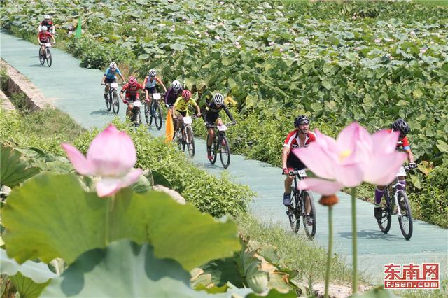 為荷而來·花海騎行——建寧第三屆自行車公開賽