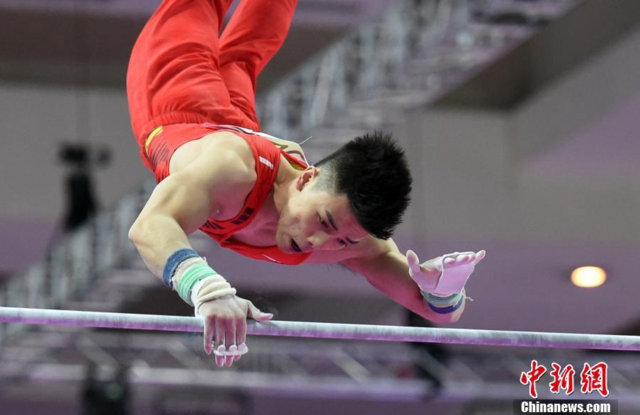雅加達亞運會林超攀奪體操男子個人全能金牌