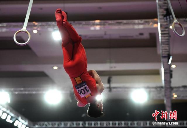雅加達亞運會林超攀奪體操男子個人全能金牌