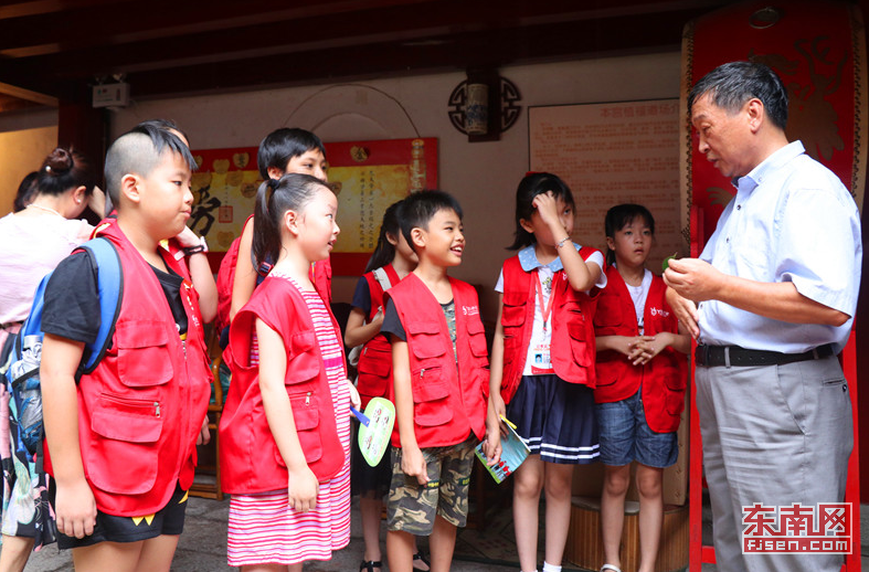 全球媽祖文化兒童畫大賽獲獎作品巡回展走進三坊七巷