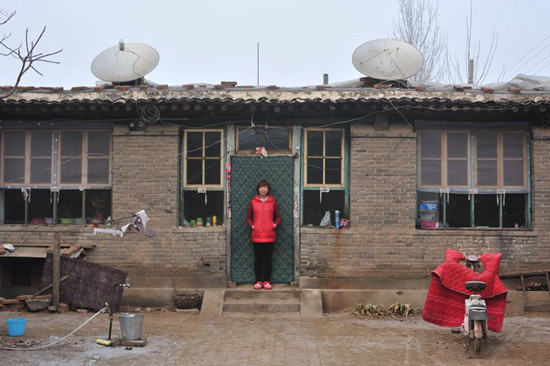 一位患者獨自在河北廊坊固安縣照顧自己，丈夫在外打工賺錢。