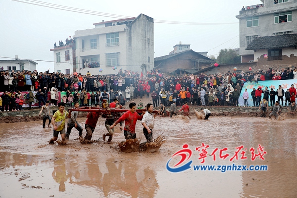 寧化“鬧春田”：泥巴仗里祈豐收