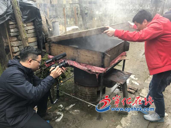 中央電視臺(tái)《中國(guó)村莊》攝制組來寧化延祥村拍攝