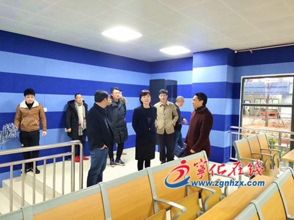 寧化縣領(lǐng)導(dǎo)調(diào)研寧化衛(wèi)生進(jìn)修學(xué)校項(xiàng)目