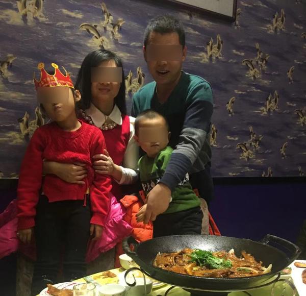受害人全家福。受訪者供圖