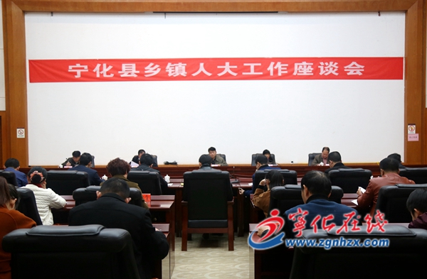 寧化召開鄉鎮人大工作座談會