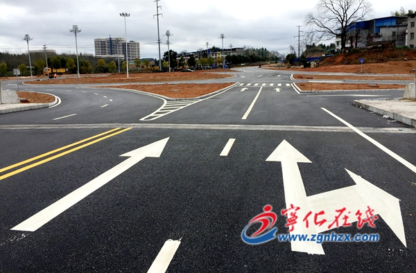 寧化城區慈恩路延伸段道路建成通車