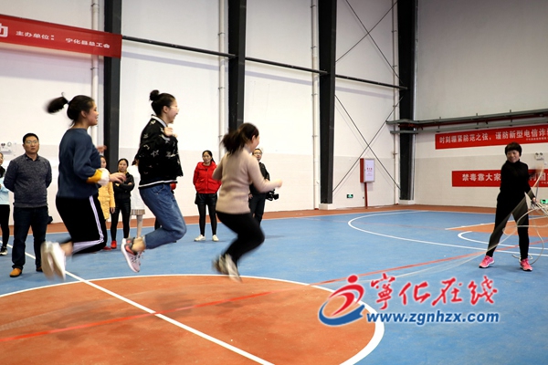 寧化開發區女職工喜迎“三八”婦女節