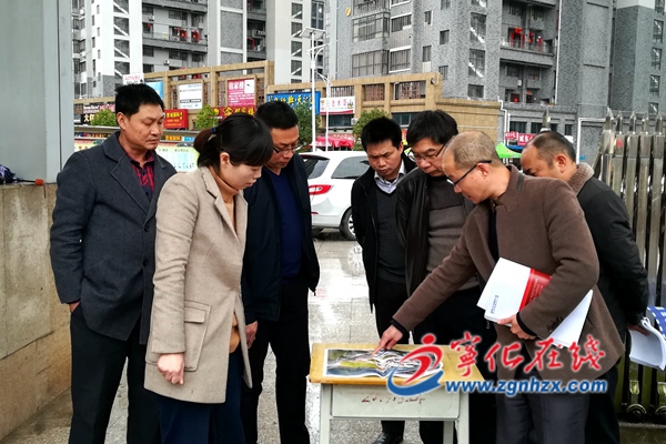 寧化縣民生與社會事業項目組現場辦公推進城區教育項目建設