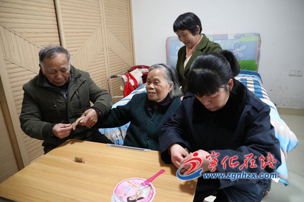 寧化九旬老太的幸福生活