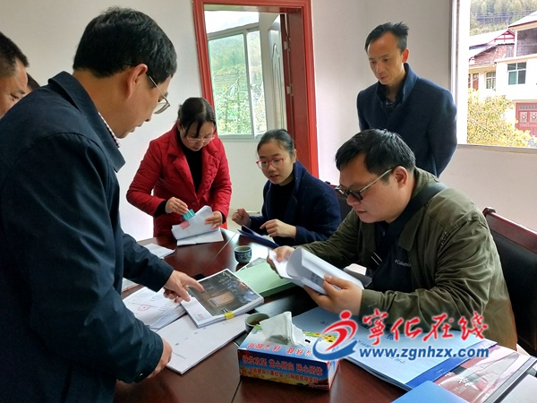 省住建廳考評驗收組來寧化考評驗收美麗鄉村建設工作