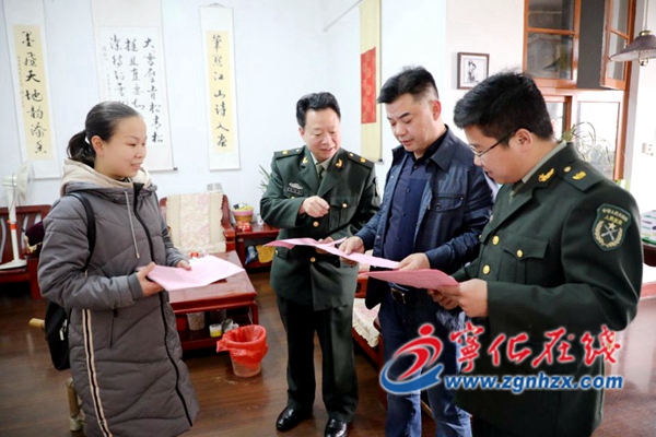 寧化：征兵宣傳進村入戶