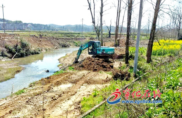 寧化淮土鎮：加快建設安全生態水系項目