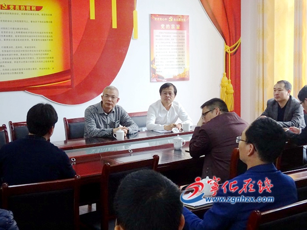 泉州泉港區教育調研組到寧化五中調研