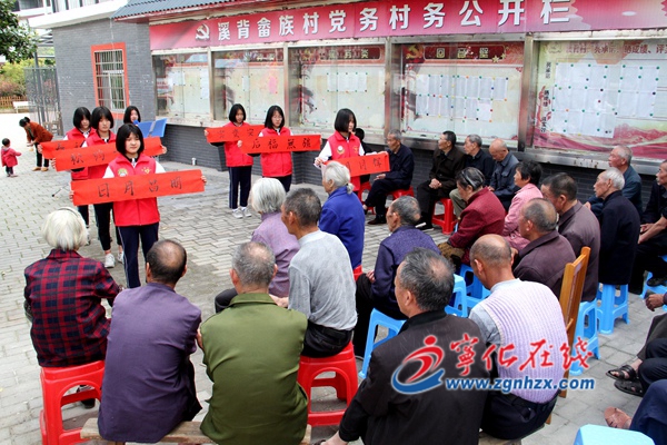 寧化二中志愿服務隊走進幸福院