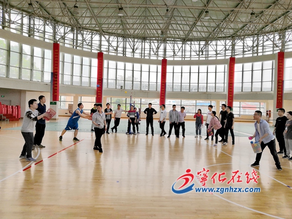 寧化舉辦選調生趣味運動會