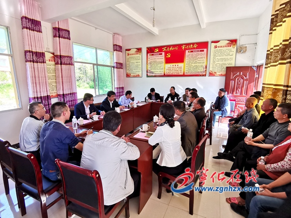 市領導深入寧化中沙鄉調研