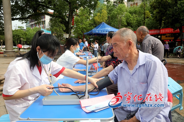 寧化：義診暖人心