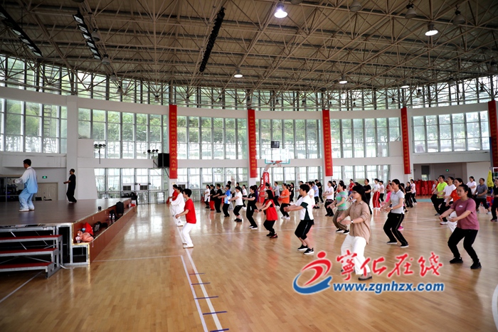 寧化積極推廣職工工間操