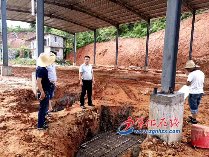 寧化安樂鎮中沙鄉深入企業檢查環保工作