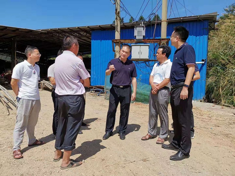 縣長姚文輝現(xiàn)場督辦中央環(huán)保督察問題整改工作