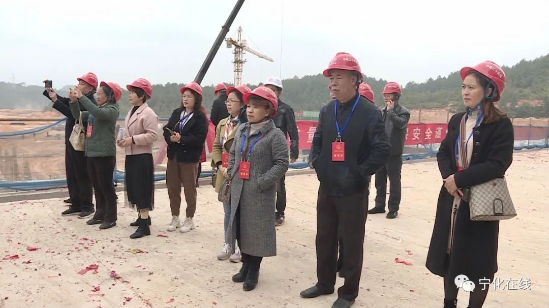 市人大代表視察寧化縣重點項目