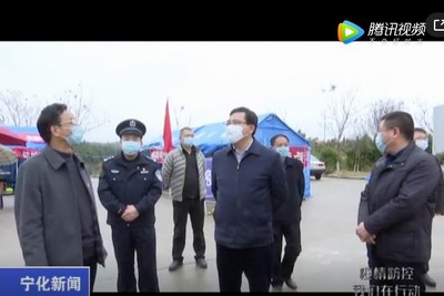 市委副書記王進足來寧檢查指導疫情防控工作