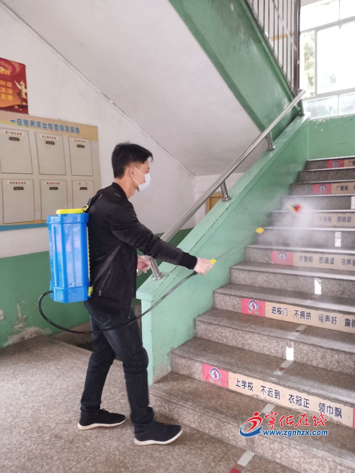 寧化張水生：未雨綢繆，筑牢校園“防疫墻”